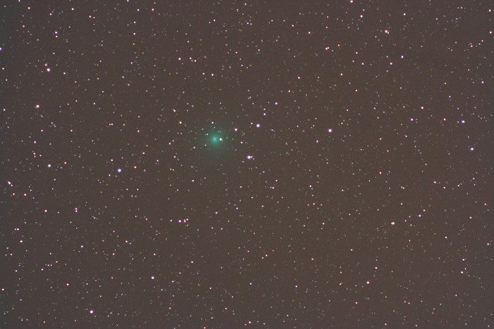 Cometa Tuttle in Andromeda