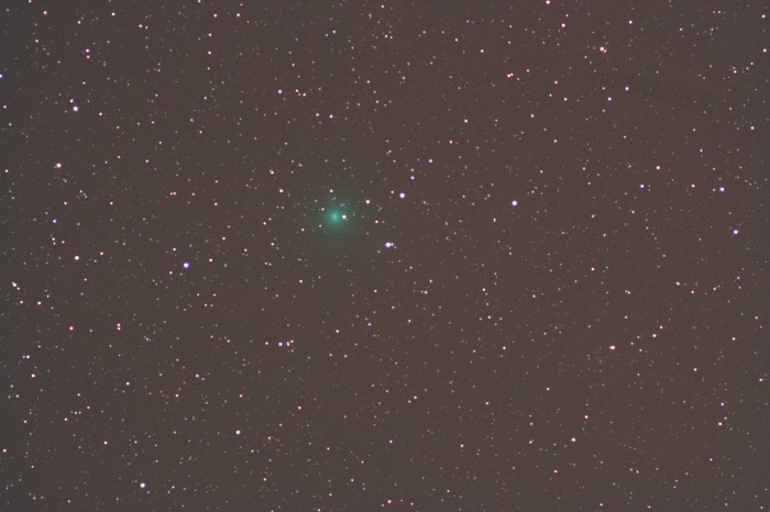 Cometa Tuttle in Andromeda