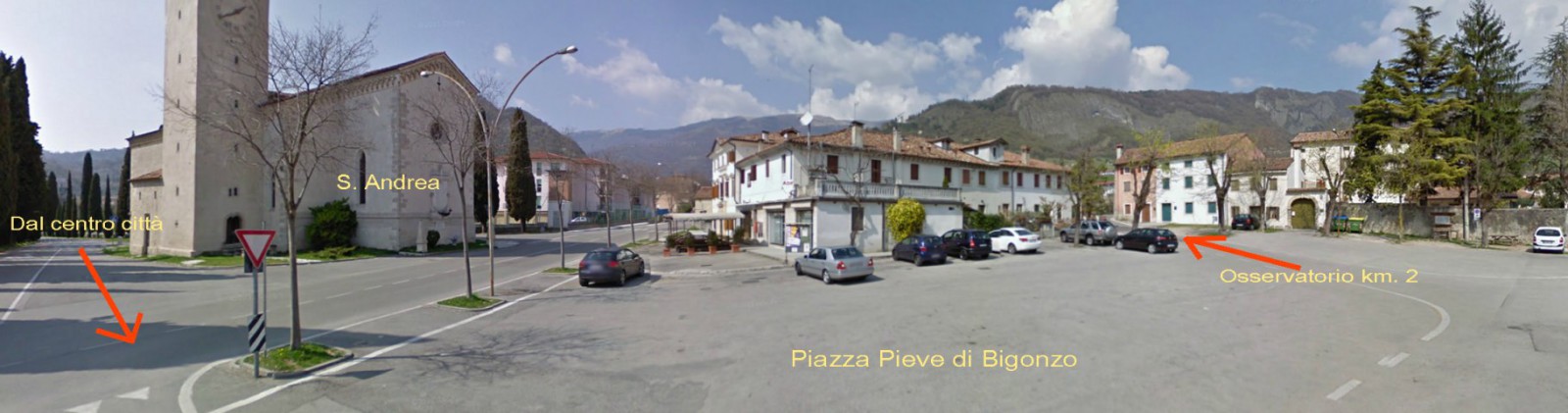 Piazza Pieve di Bigonzo